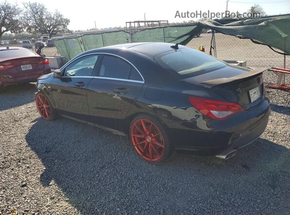 WDDSJ4EB8GN341835 2016 MERCEDES-BENZ CLA-CLASS Черный Задняя левая четверть