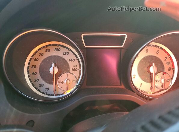 WDDSJ4EB8GN341835 2016 MERCEDES-BENZ CLA-CLASS Черный Вид щитка приборов