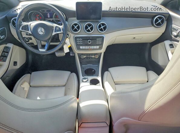 WDDSJ4EB8KN736817 2019 MERCEDES-BENZ CLA-CLASS Gray Dashboard view