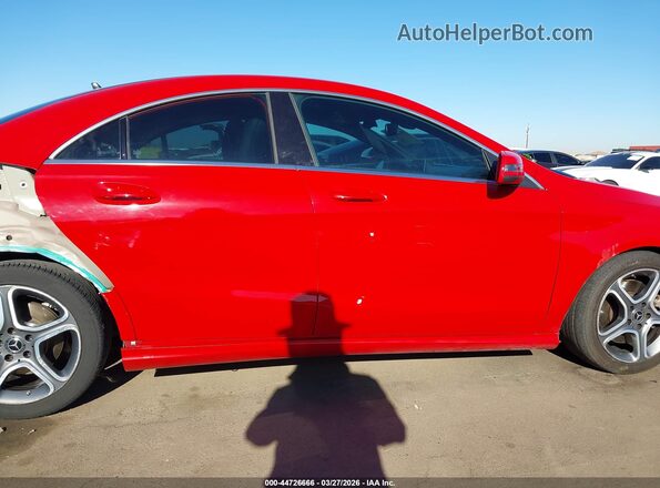 WDDSJ4EB9JN590412 2018 MERCEDES-BENZ CLA 250 Red Панорамний вид салону 360°