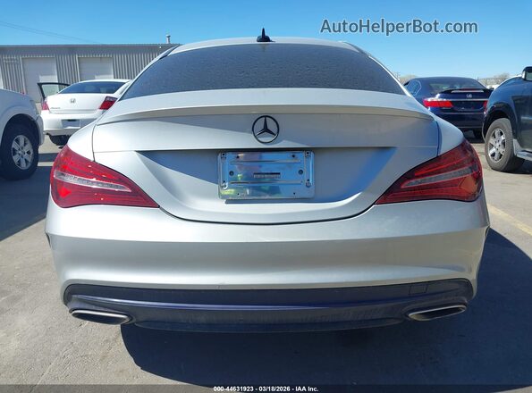 WDDSJ4EBXJN591102 2018 MERCEDES-BENZ CLA 250 Серебряный 