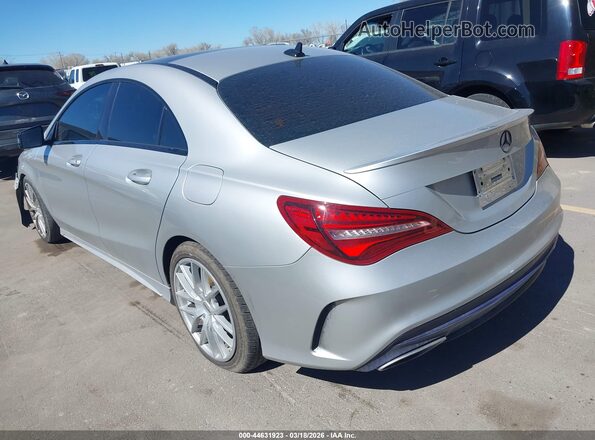 WDDSJ4EBXJN591102 2018 MERCEDES-BENZ CLA 250 Серебряный Задняя левая четверть