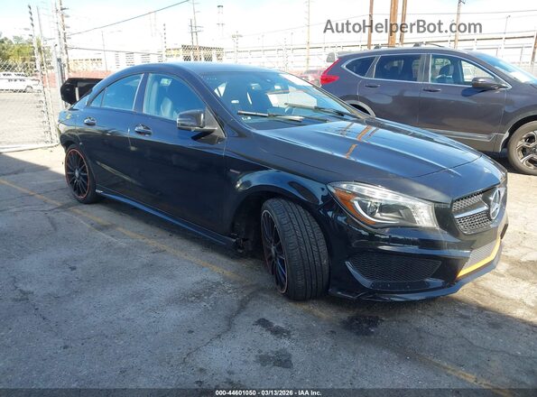 WDDSJ4GB2GN356635 2016 MERCEDES-BENZ CLA 250 Черный Передняя правая четверть