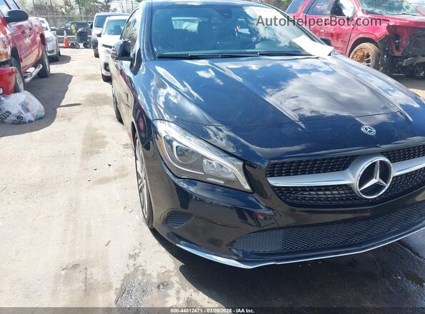 WDDSJ4GB8JN646319 2018 MERCEDES-BENZ CLA 250 Черный Вид спереди