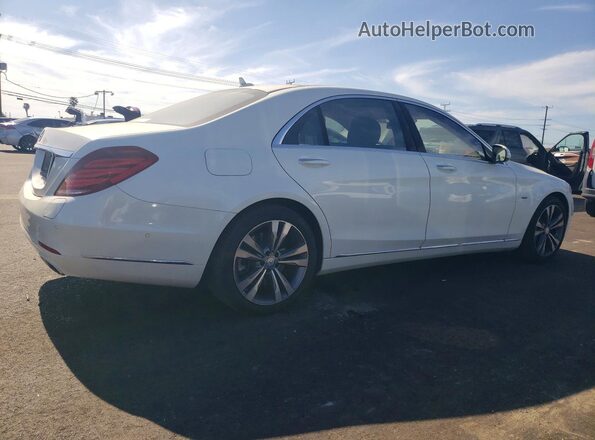 WDDUG6DB5HA296527 2017 MERCEDES-BENZ S White Tył prawy