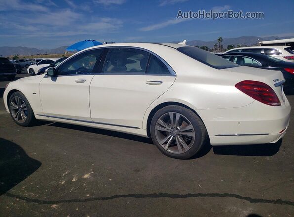 WDDUG6DB5HA296527 2017 MERCEDES-BENZ S White Tył lewy