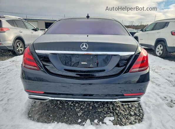 WDDUG6EB0KA423500 2019 MERCEDES-BENZ S Черный Вид сзади
