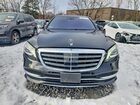 2019 Mercedes-benz S 450 4matic Черный vin: WDDUG6EB0KA423500