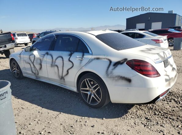 WDDUG6EB2JA388523 2018 MERCEDES-BENZ S White Tył lewy