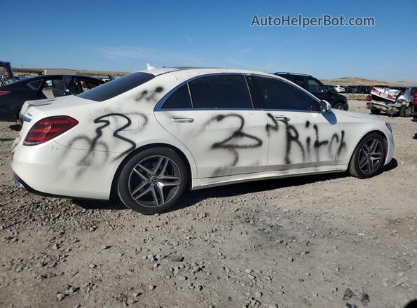 WDDUG6EB2JA388523 2018 MERCEDES-BENZ S White Tył prawy