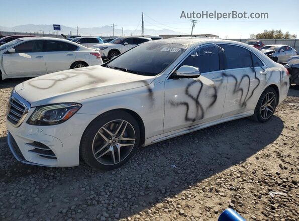 WDDUG6EB2JA388523 2018 MERCEDES-BENZ S White Przód lewy