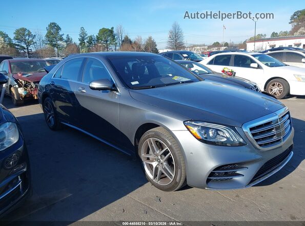 WDDUG6EB2KA476408 2019 MERCEDES-BENZ S-CLASS Gray Widok wnętrza z tyłu