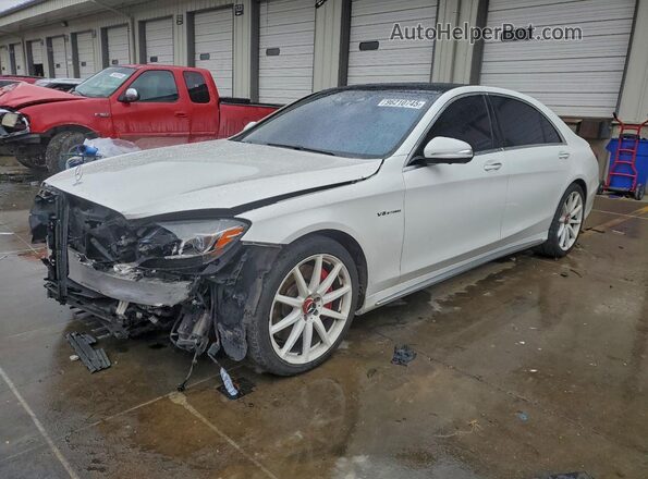 WDDUG7JB5HA334848 2017 MERCEDES-BENZ S Белый Передняя левая четверть