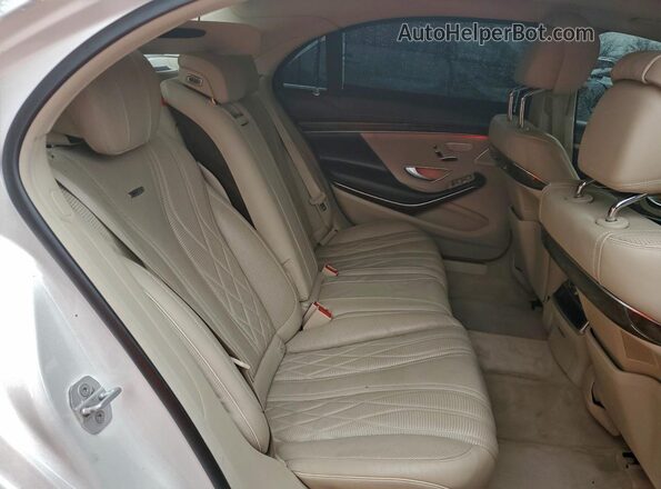 WDDUG7JB5HA334848 2017 MERCEDES-BENZ S Белый Вид задних сидений