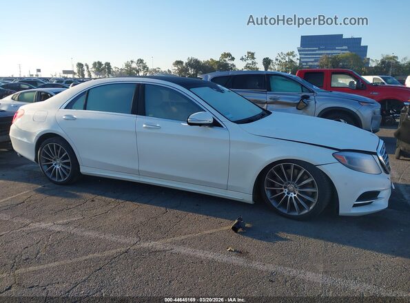 WDDUG8CB0GA211430 2016 MERCEDES-BENZ S-CLASS Белый Вид задней части салона