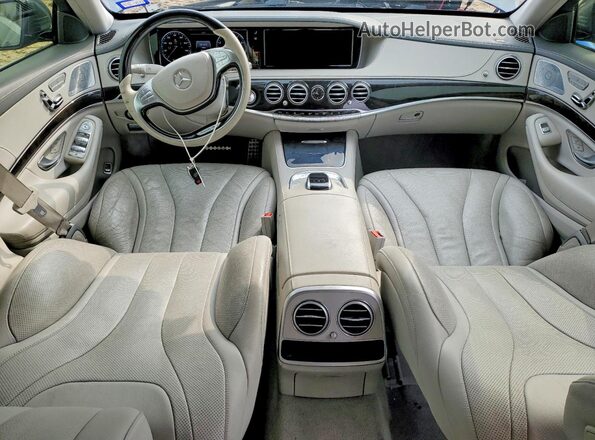WDDUG8CB2HA315144 2017 MERCEDES-BENZ S Gray Widok deski rozdzielczej