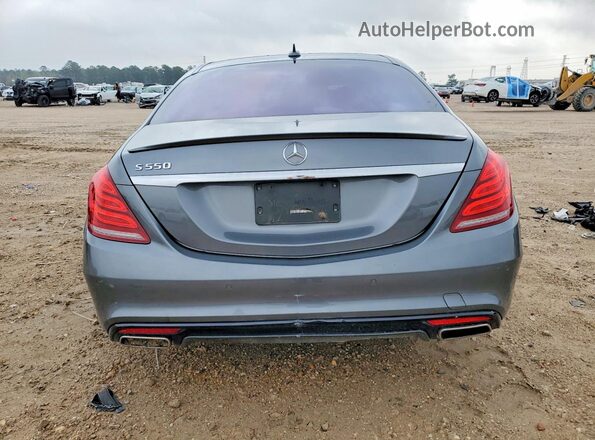 WDDUG8CB2HA315144 2017 MERCEDES-BENZ S Gray Widok z tyłu