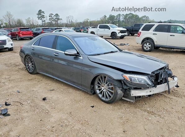WDDUG8CB2HA315144 2017 MERCEDES-BENZ S Gray Przód prawy
