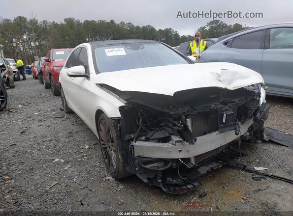 WDDUG8CB5GA276368 2016 MERCEDES-BENZ S-CLASS Белый Передняя правая четверть