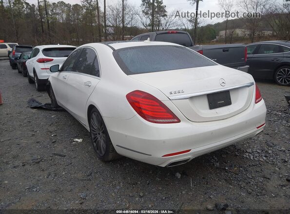 WDDUG8CB5GA276368 2016 MERCEDES-BENZ S-CLASS Белый Задняя левая четверть