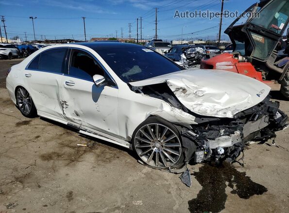WDDUG8CB6GA241712 2016 MERCEDES-BENZ S White წინა მარჯვენა