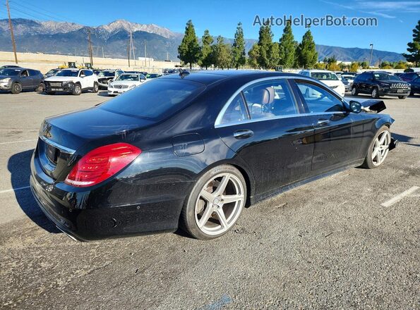 WDDUG8CB6GA253410 2016 MERCEDES-BENZ S Black Tył prawy