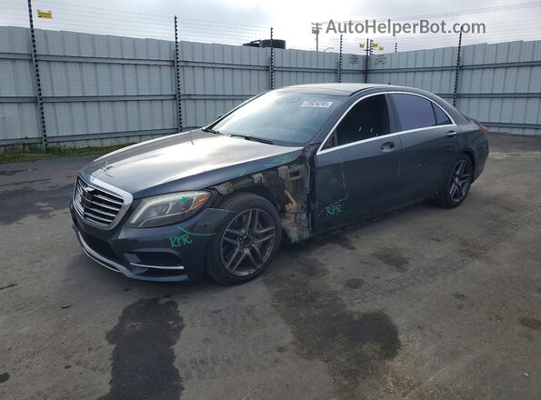 WDDUG8CB9GA220904 2016 MERCEDES-BENZ S Black Առջևի ձախ երեք քառորդ տեսարան