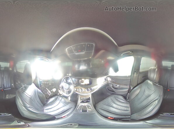WDDUG8CB9GA220904 2016 MERCEDES-BENZ S Black Սալոնի 360 աստիճան տեսք