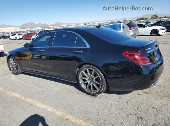 WDDUG8DB4KA495524 2019 MERCEDES-BENZ S Черный Задняя левая четверть