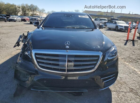 WDDUG8DB4KA495524 2019 MERCEDES-BENZ S Черный Вид спереди