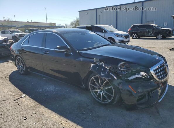 WDDUG8DB4KA495524 2019 MERCEDES-BENZ S Черный Передняя правая четверть