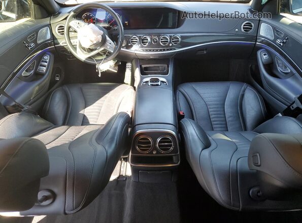 WDDUG8DB4KA495524 2019 MERCEDES-BENZ S Черный Вид панели приборов
