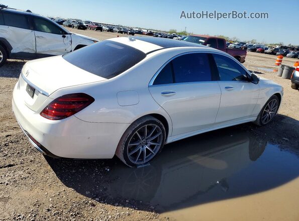 WDDUG8DB5JA414691 2018 MERCEDES-BENZ S White Tył prawy