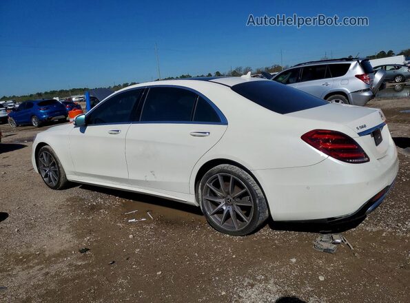 WDDUG8DB5JA414691 2018 MERCEDES-BENZ S White Tył lewy