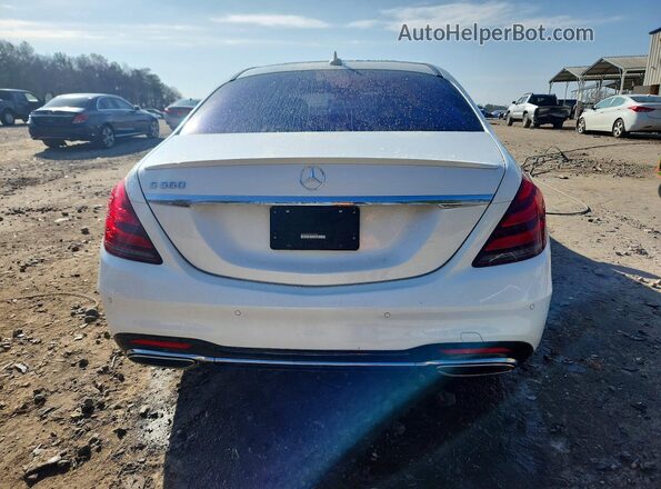 WDDUG8DB5KA468932 2019 MERCEDES-BENZ S Белый Вид сзади