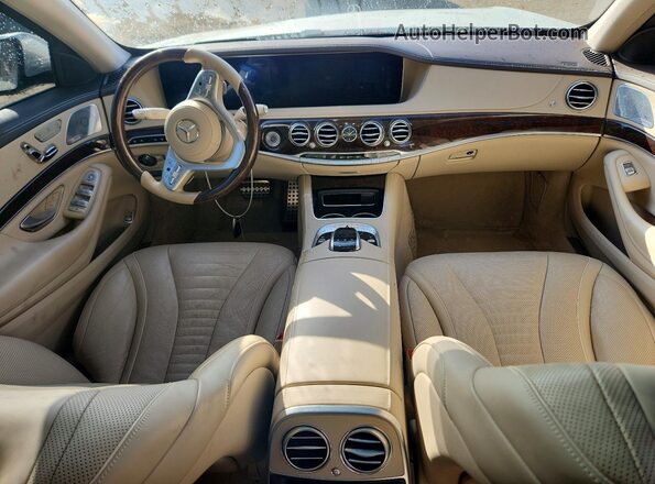 WDDUG8DB5KA468932 2019 MERCEDES-BENZ S Белый Вид панели приборов
