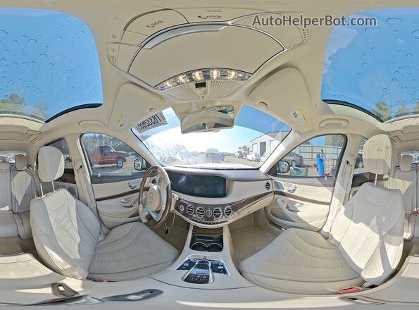 WDDUG8DB5KA468932 2019 MERCEDES-BENZ S Белый Вид наклейки с VIN-кодом