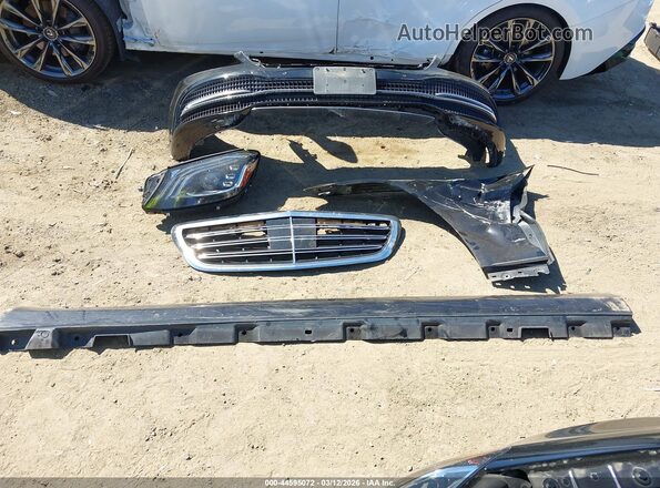 WDDUG8DB7JA422436 2018 MERCEDES-BENZ S-CLASS Black ხელსაწყოთა პანელის ხედი