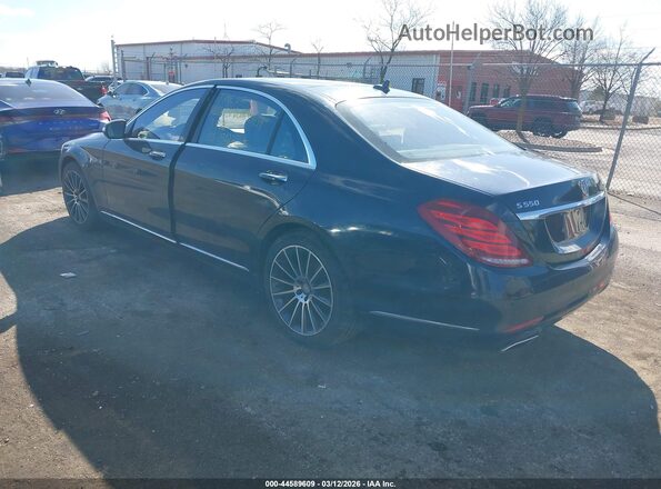 WDDUG8FB0HA314439 2017 MERCEDES-BENZ S-CLASS Синий Задняя левая четверть