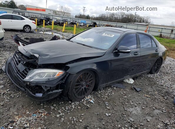 WDDUG8FB1GA204420 2016 MERCEDES-BENZ S Черный Передняя левая четверть