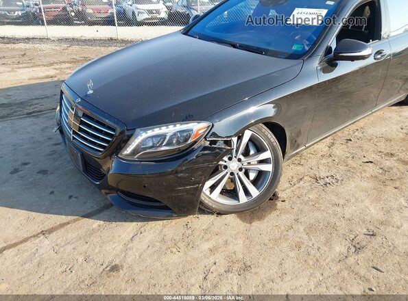 WDDUG8FB4GA253711 2016 MERCEDES-BENZ S-CLASS Черный Вид спереди
