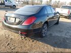 2016 Mercedes-benz S 550 4matic Черный vin: WDDUG8FB4GA253711