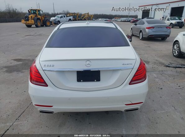 WDDUG8FB5GA209779 2016 MERCEDES-BENZ S-CLASS Белый 