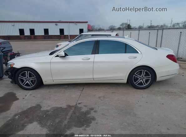WDDUG8FB5GA209779 2016 MERCEDES-BENZ S-CLASS Белый Панорамный вид салона 360°