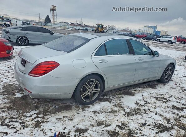 WDDUG8FB6GA229412 2016 MERCEDES-BENZ S Серебряный Задняя правая четверть