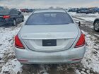 2016 Mercedes-benz S 550 4matic Серебряный vin: WDDUG8FB6GA229412