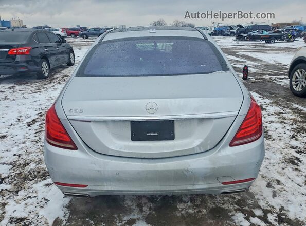WDDUG8FB6GA229412 2016 MERCEDES-BENZ S Серебряный Вид сзади
