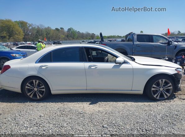 WDDUG8FB9GA227461 2016 MERCEDES-BENZ S-CLASS Белый Вид задней части салона