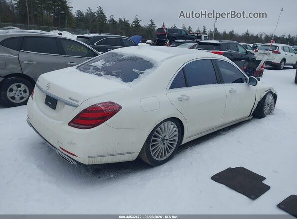 WDDUG8GB1KA496822 2019 MERCEDES-BENZ S-CLASS Белый Задняя правая четверть