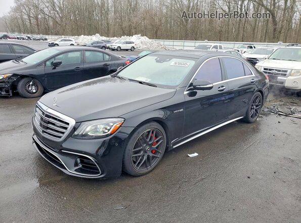 WDDUG8JB4KA447140 2019 MERCEDES-BENZ S Black Przód lewy
